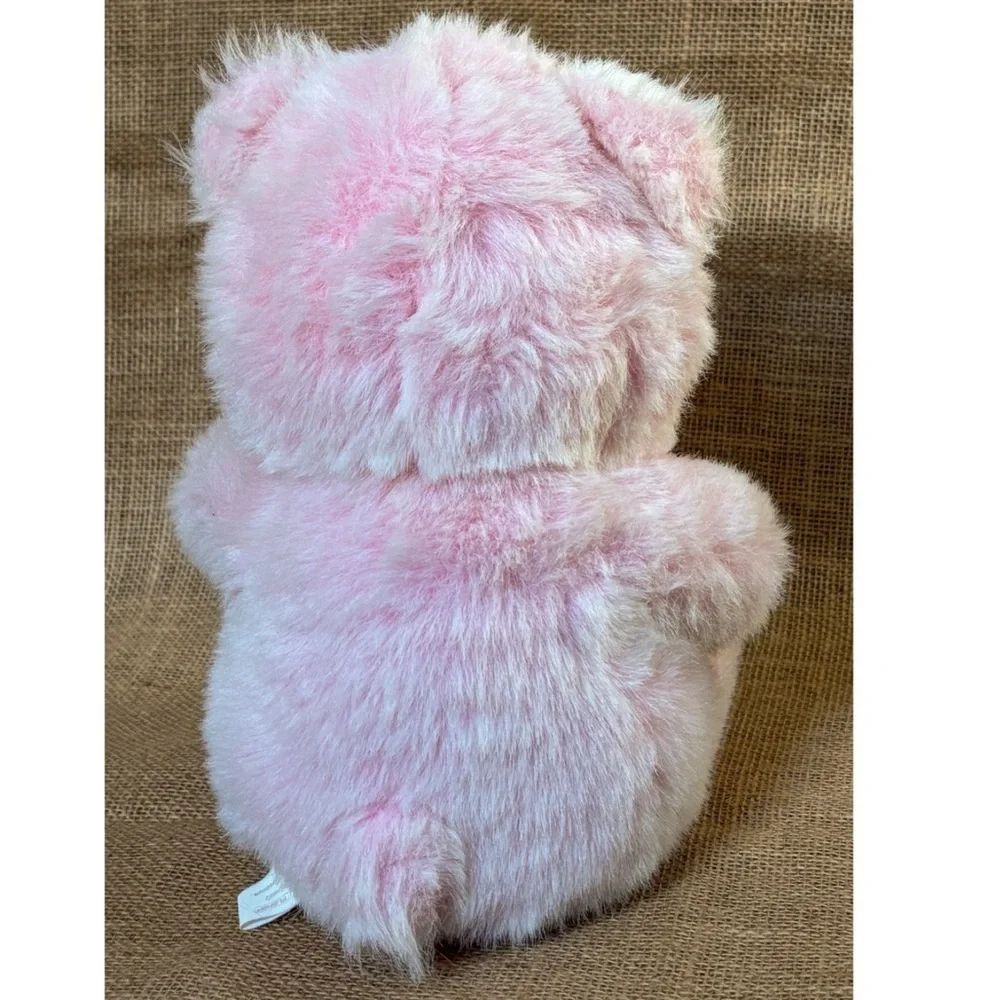 Vintage Flomo Light Pink Teddy Bear Plush Stuffed Animal Toy Nostalgia Cottage